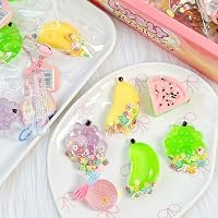 Amazon | スクイーズ キーホルダー ミニ 10個セット ストレス解消 低